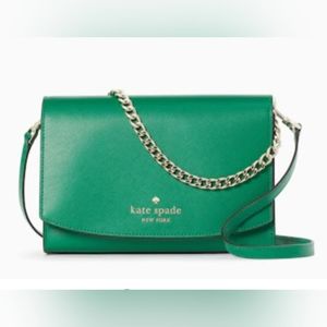 Kate Spade Carson Convertible Crossbody Green Bean